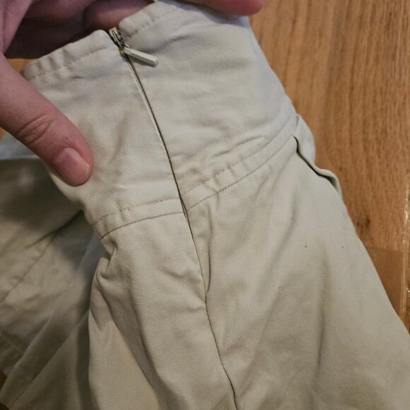 VINTAGE GAP Fall '03 Y2K Minimalist Khaki Skort Size 5 Girl ~ Preppy Retro - Picture 6 of 9